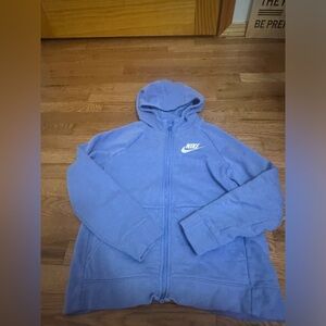 Kids bike sweatshirt blue large but also fits me as small extra small women’s